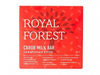 ROYAL FOREST CAROB MILK BAR (обжаренный кэроб), 75 г х 4 шт.